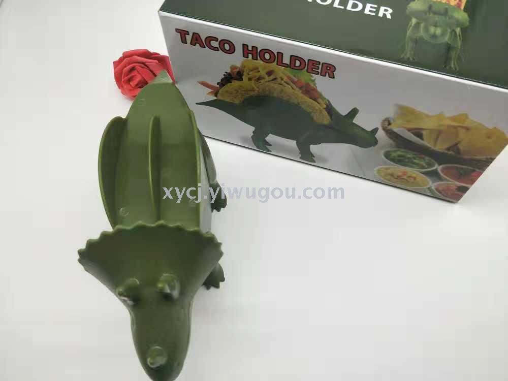 Best-selling Mexican Taco Holder Dinosaur Taco Holder, dinosaur food holder, cornmeal taco holder details Picture