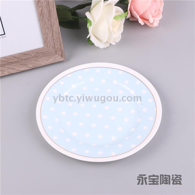 Ceramic Fruit Plates, Pastry Plates, Home Decorations, Modern, Simple And Creative Living Room Coffee Tables, Ornaments, Daily Gifts Specification drawing