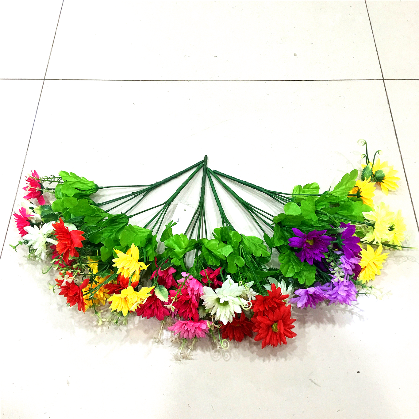 Five-headed chrysanthemum artificial flower Specification image