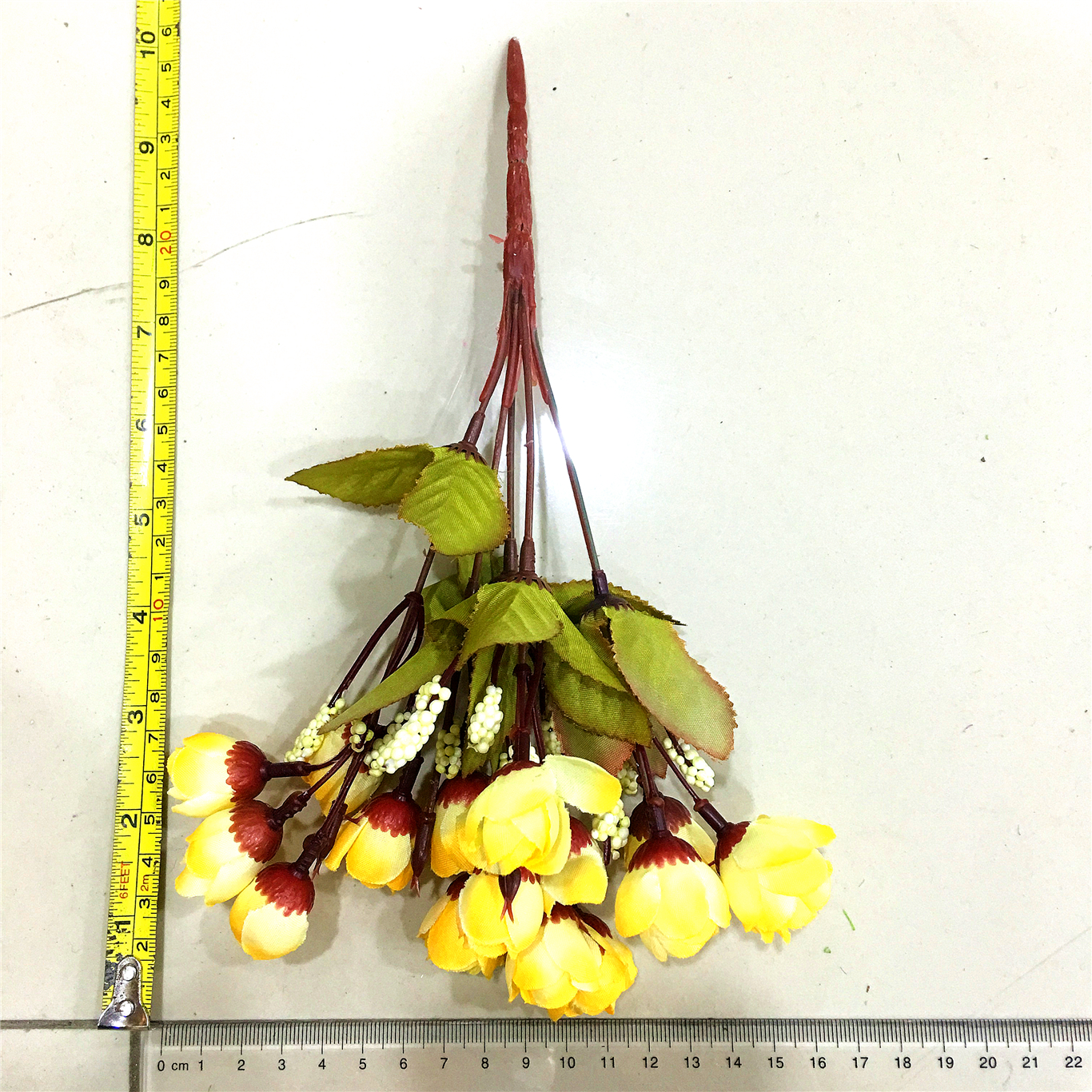 15-head autumn pearl bud artificial flower details Picture