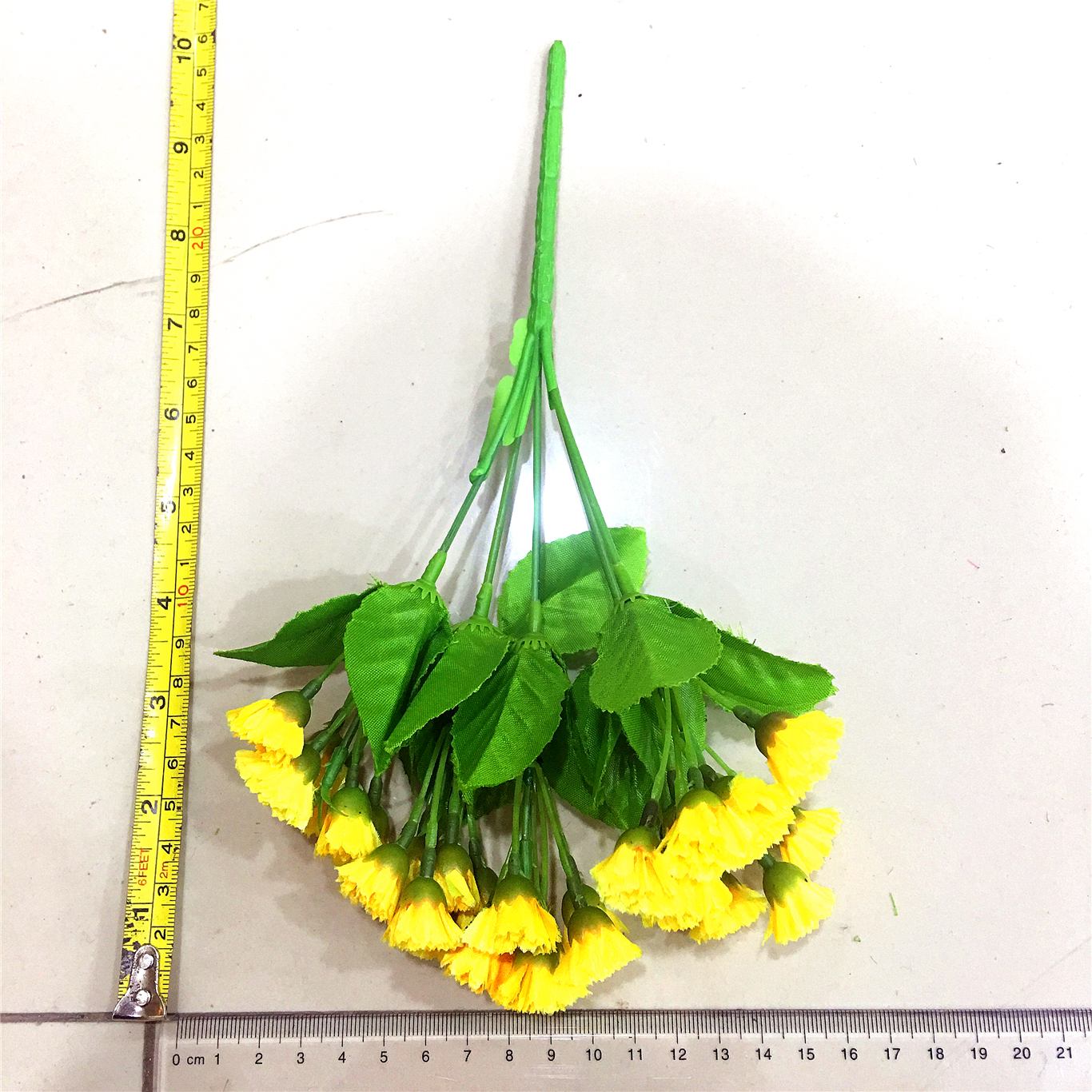 20 small lilac artificial flowers details Picture