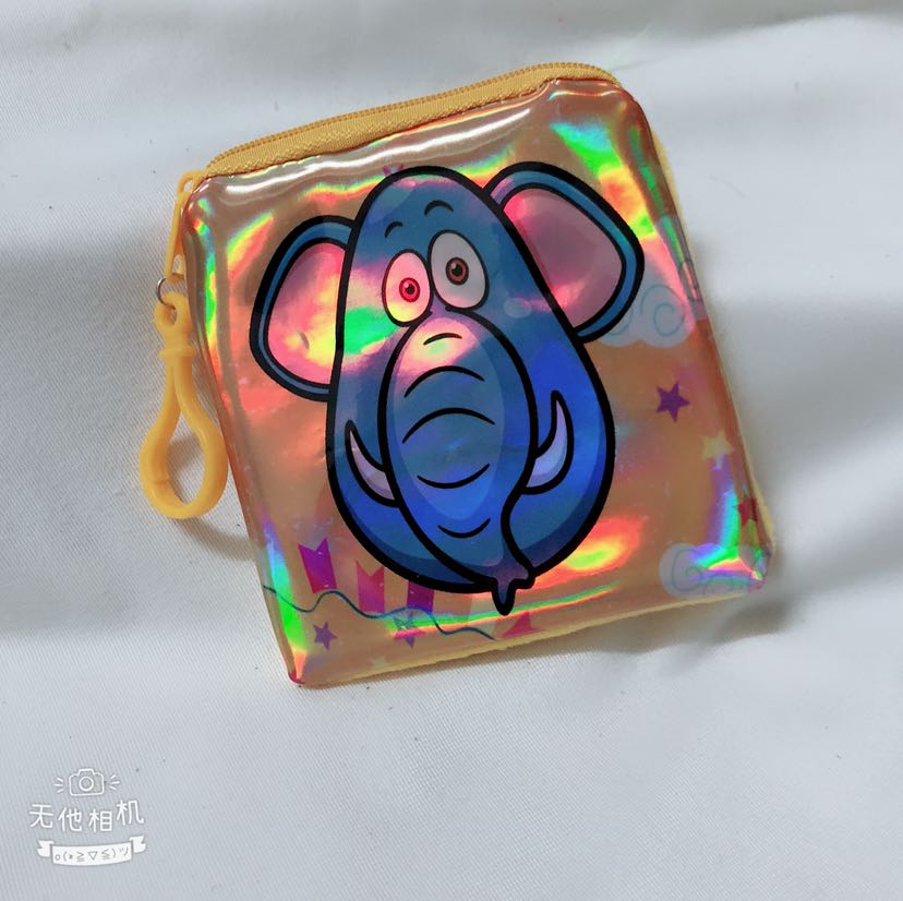 Plush toys, plush coin purses, wallet cartoon bags, printed laser printed bags