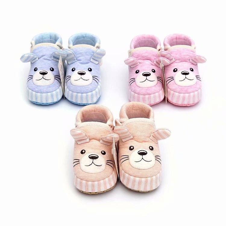 Snowva autumn baby shoes with cartoon small ears and colorful cotton Application Scenario