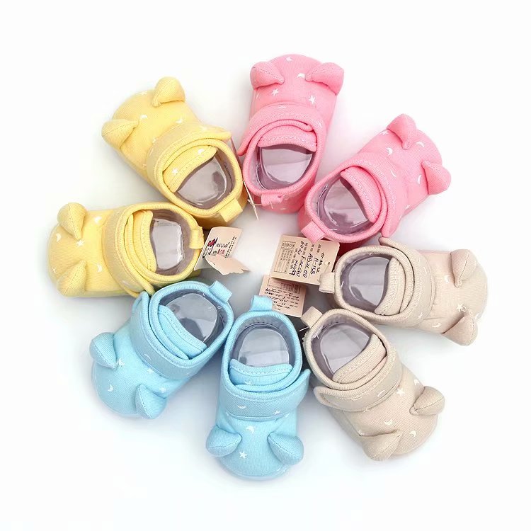 Sherry's autumn baby shoes feature two colorful small corners Specification image