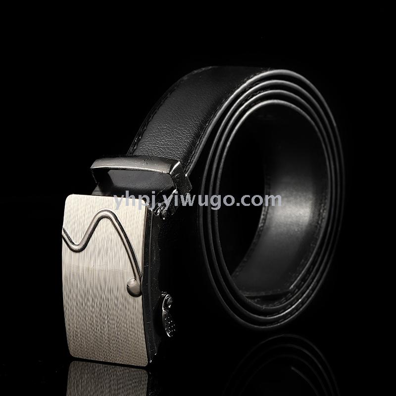 Cyber burst 4.0cm láser estereoscópico automático hebilla 801 patrón cinturón automático para hombres details Picture