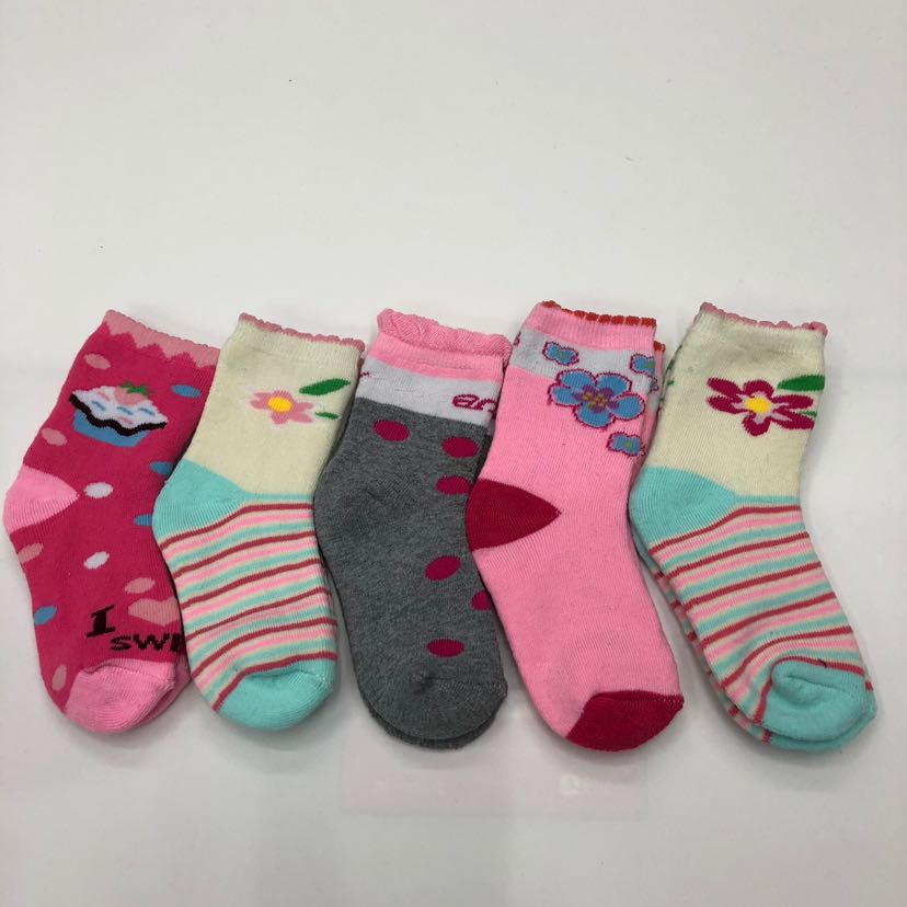 Full fleece children's socks, children's autumn fleece socks, cute girls' socks, cartoon mid-calf socks, winter floor socks, snow socks Specification image