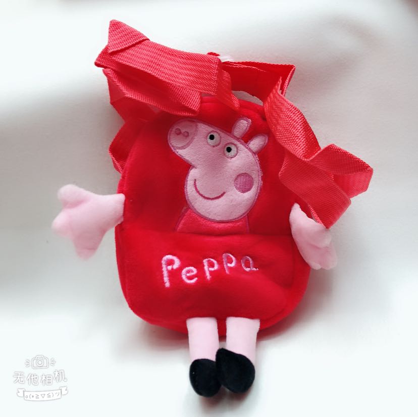 Plush toys, plush bags, crossbody bags, single-shoulder bags, piglet crossbody bags, single-shoulder bags, plush small bags Specification drawing