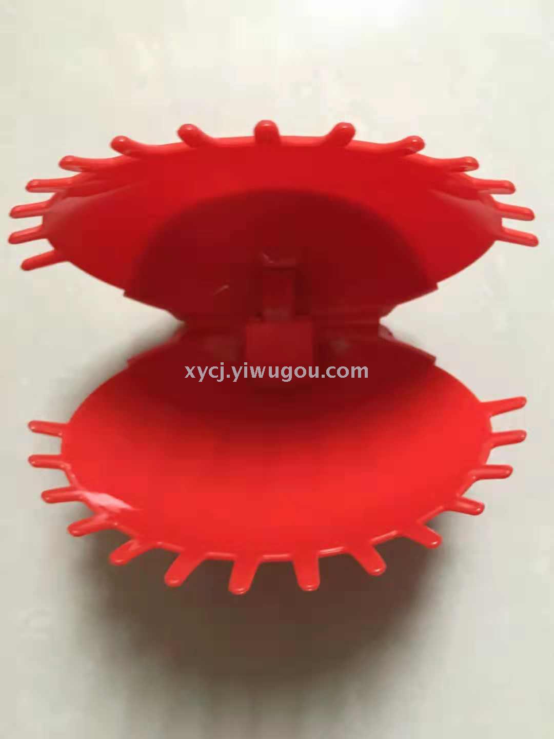Scallop-shaped creative food clips, fruit and vegetable salad clips, kitchen tool food clips Application Scenario