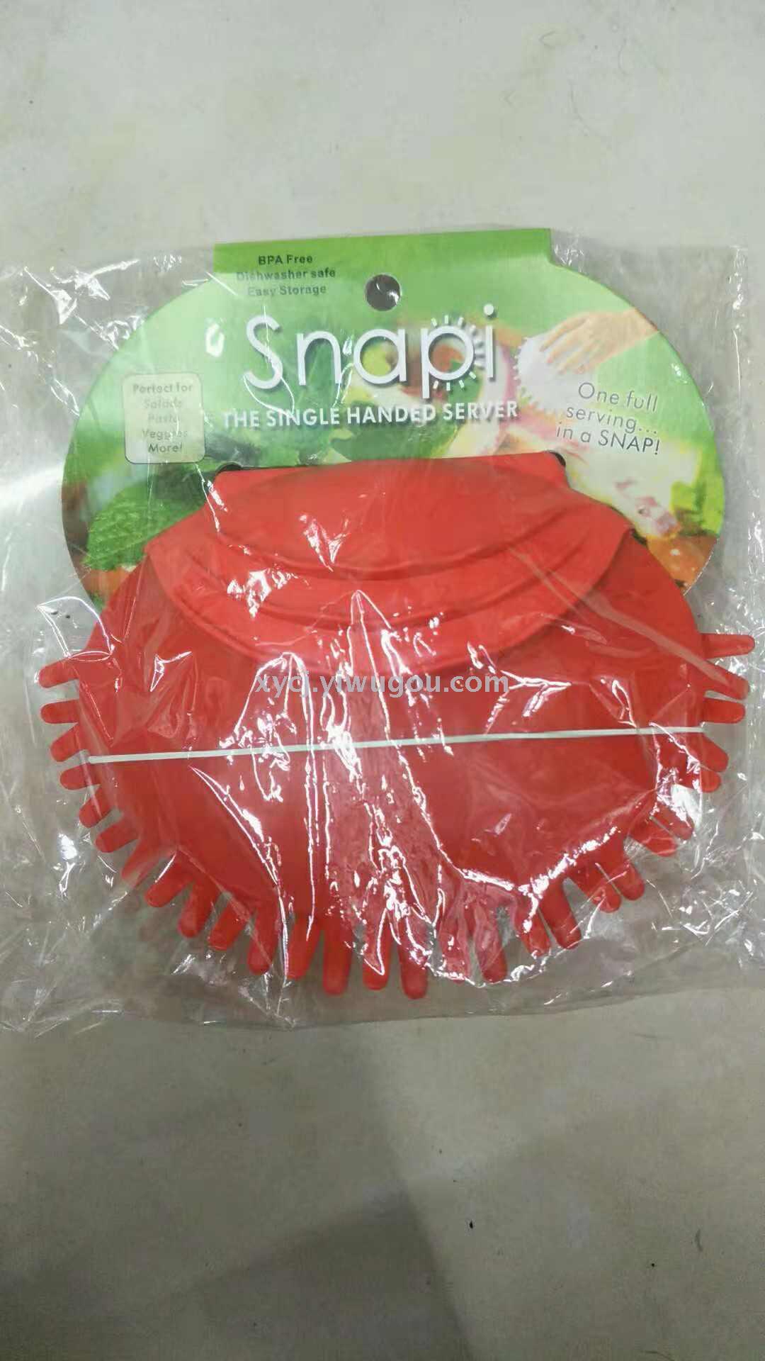 Scallop-shaped creative food clips, fruit and vegetable salad clips, kitchen tool food clips details Picture
