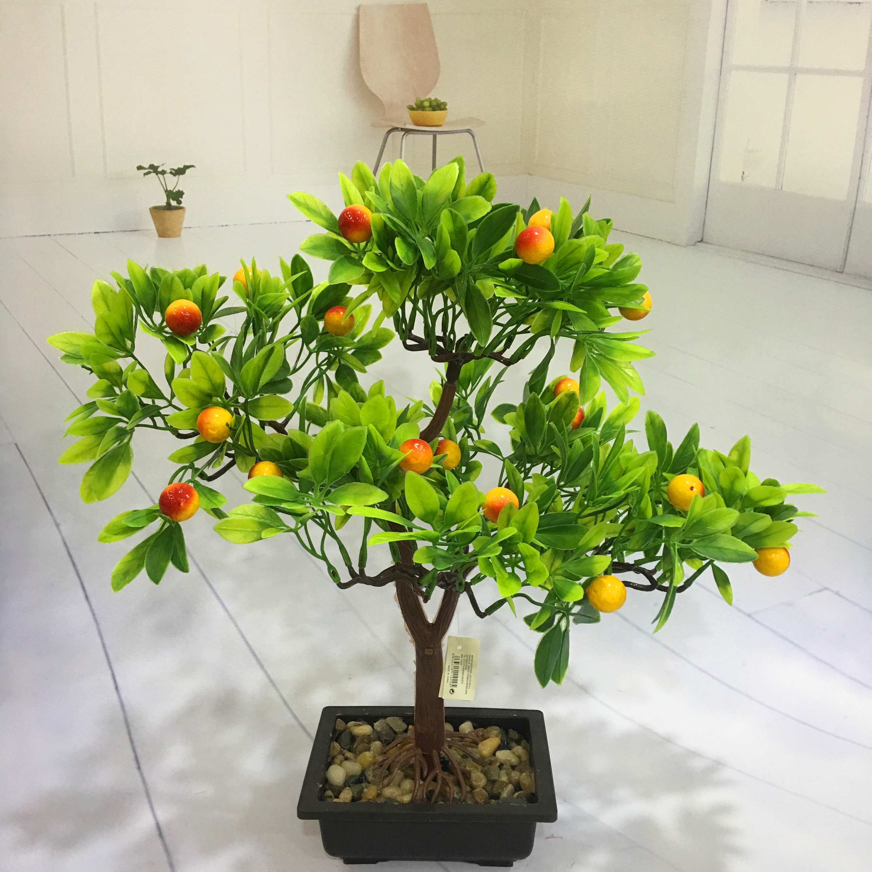Mini artificial bonsai flowers, small potted plants, factory direct sales of artificial flower plants details Picture