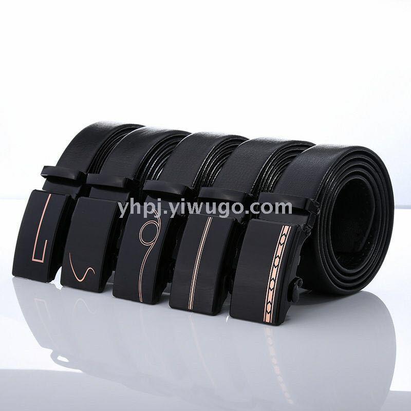 4.0cm burst acrílico automático hebilla bolso borde rayado resistente cinturón