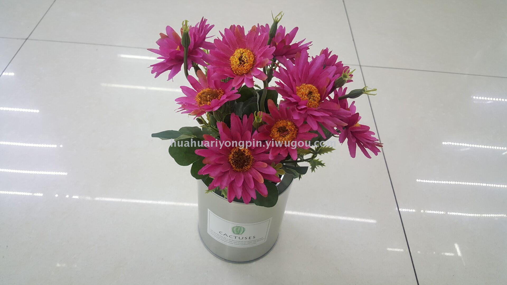 仿真盆栽实物图