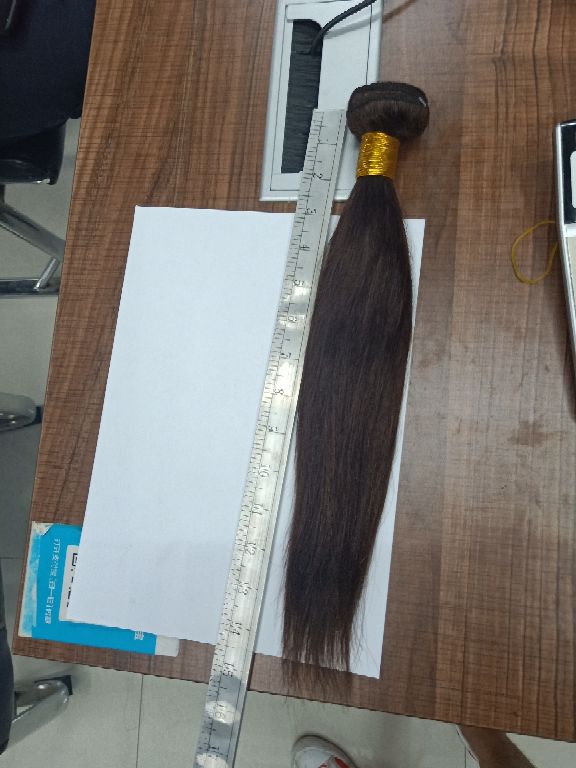 Natural color Human Hair curtain details Picture