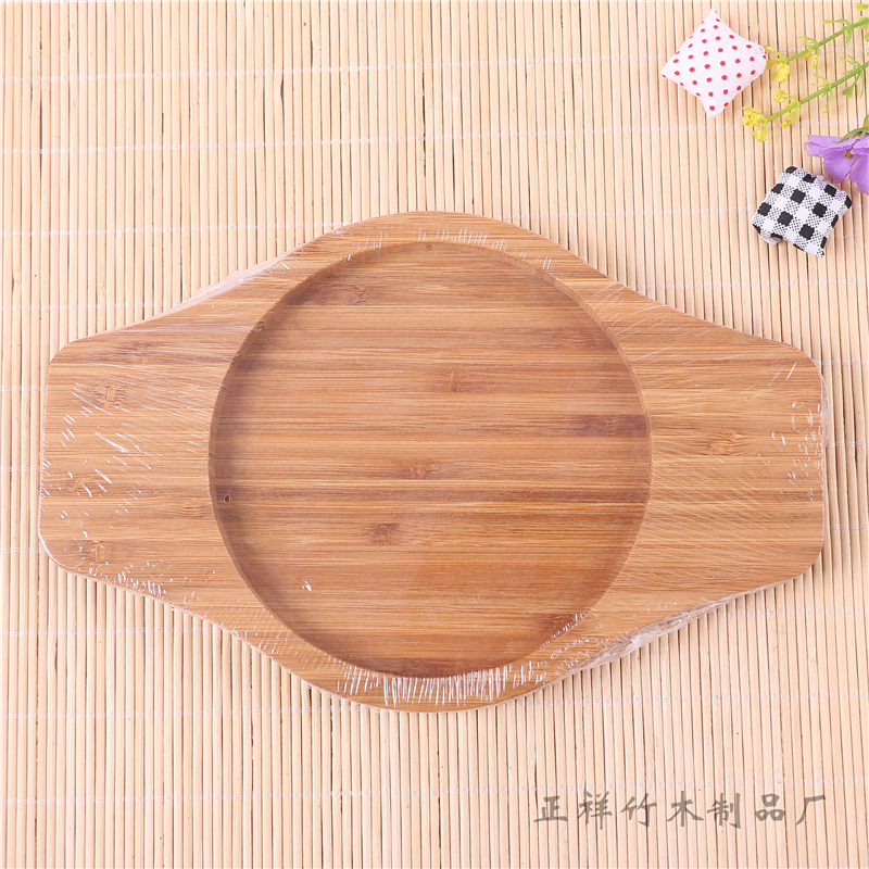 Western table mat insulated placemat European bamboo and wood table steak bowl plate cushion cup cushion Japanese thickened set home full figure
