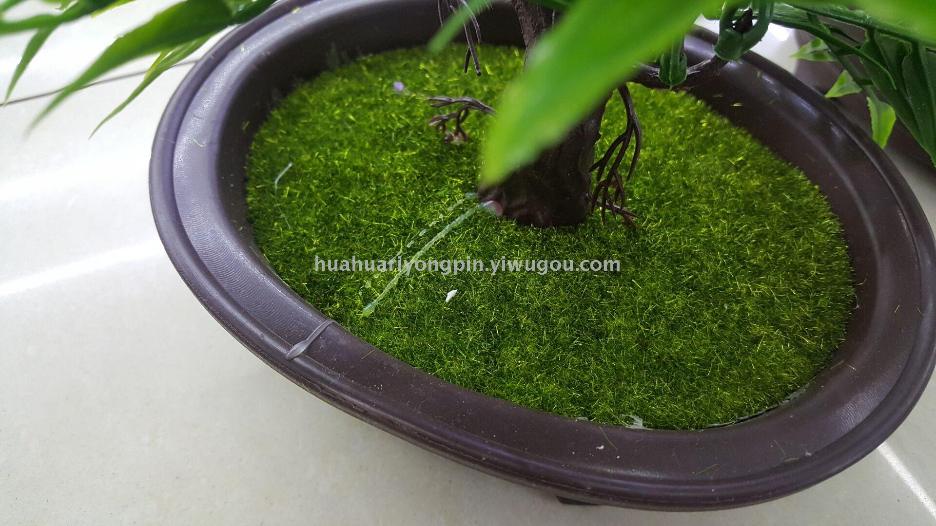 仿真盆栽实物图