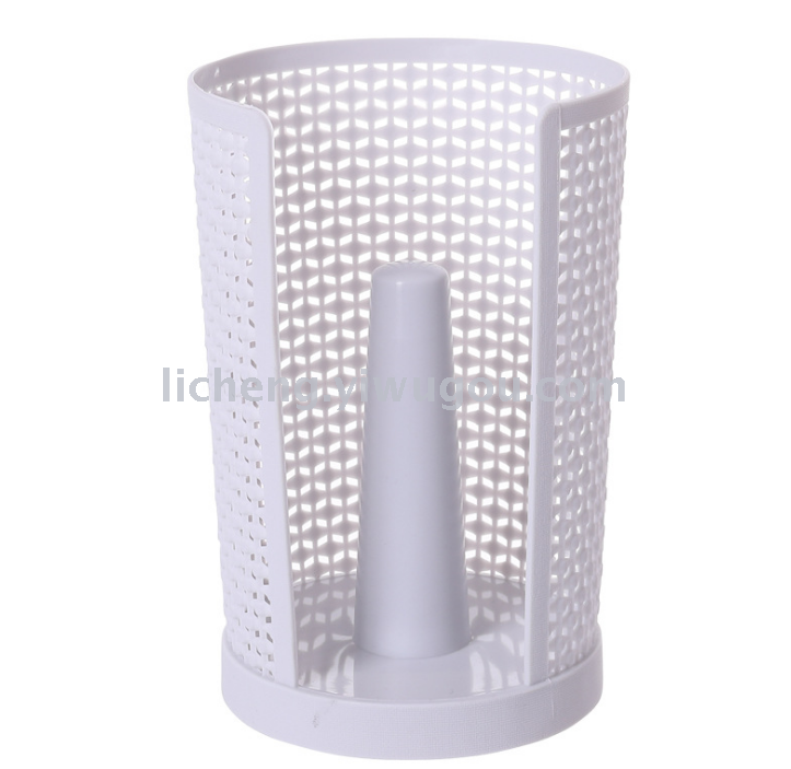 رفوف خشبية للمطبخ تحتوي على لفائف لفائف من البلاستيك Specification image