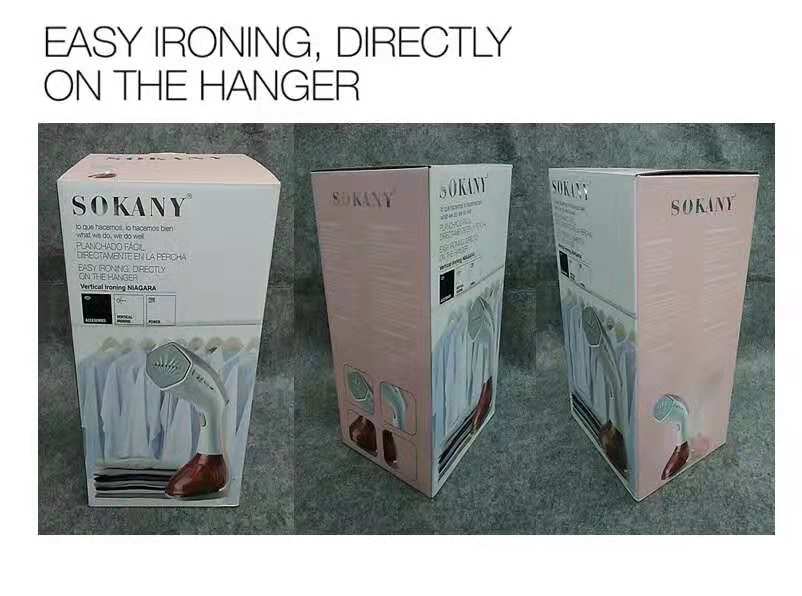 Household steam ironing brush, handheld ironing brush, portable steam ironing brush, travel iron details Picture