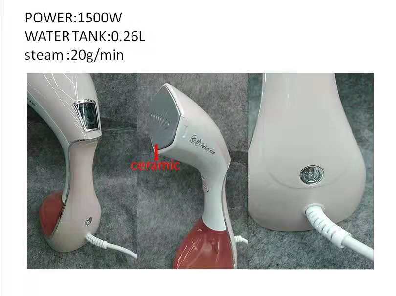 Household steam ironing brush, handheld ironing brush, portable steam ironing brush, travel iron Application Scenario