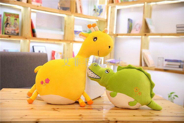 ins nórdico estilo bebé peluche animal cojín vaca hipopótamo cocodrilo cojín lindo peluche juguete Application Scenario