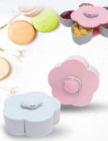 Creative Petal Rotating Open and close candy box