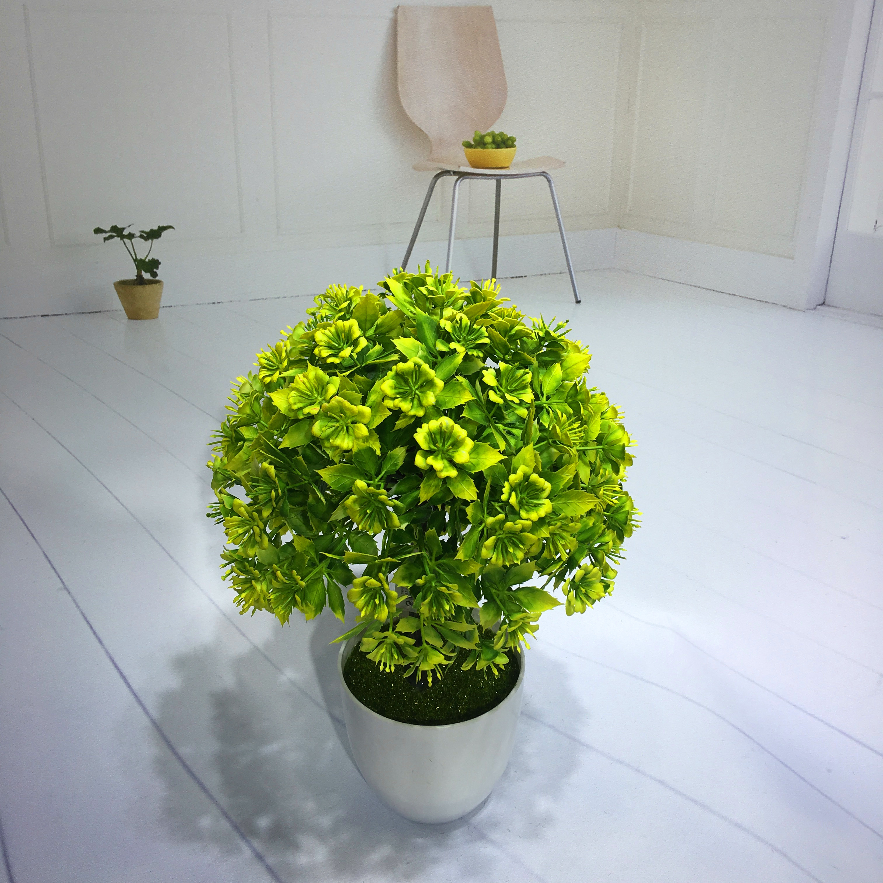 Mini artificial bonsai flowers, small potted plants, factory direct sales of artificial flower plants details Picture