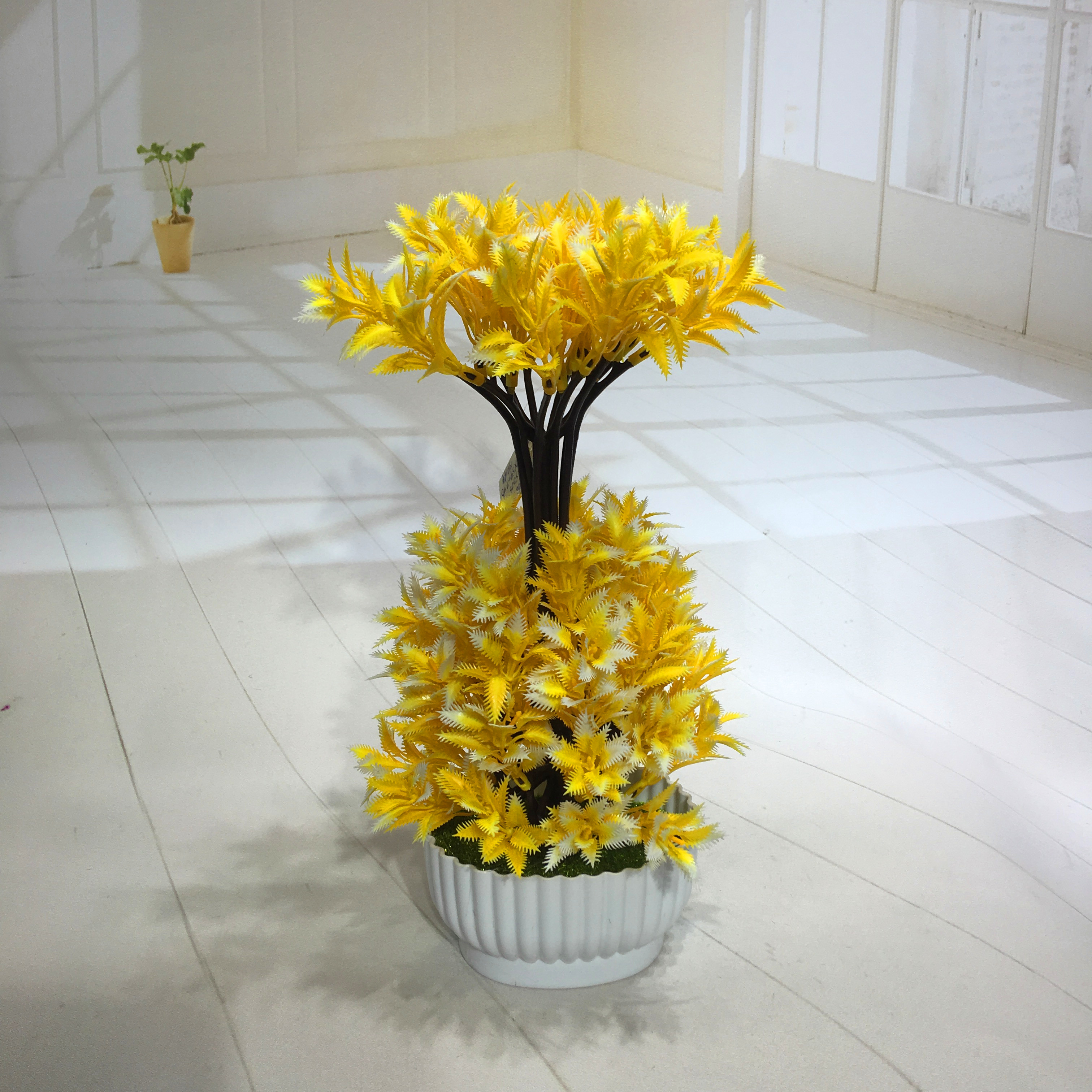 Mini artificial bonsai flowers, small potted plants, factory direct sales of artificial flower plants Application Scenario
