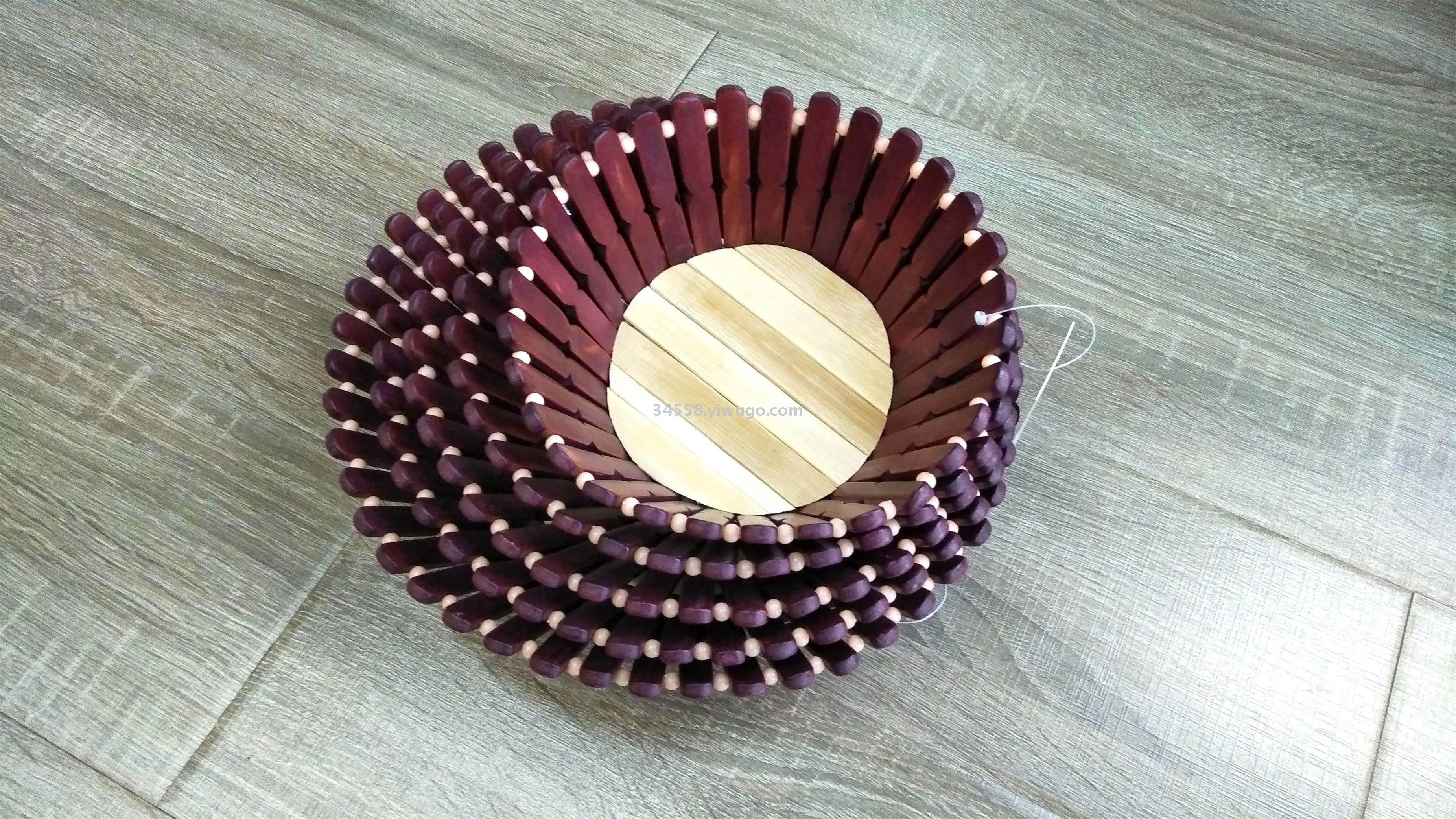 Hot-selling bamboo-made vegetable baskets, fruit baskets, nut baskets, and fruit orchids in stock