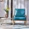 电镀钛金 后现代设计单轻奢单人沙发椅 北欧客厅单椅后现代简约图