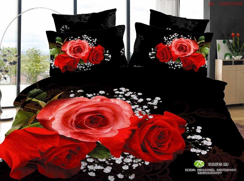 Yiwu Xuege ywxuege all-cotton multi-piece cartoon bedding set, three-piece set, 3d duvet cover for export Application Scenario