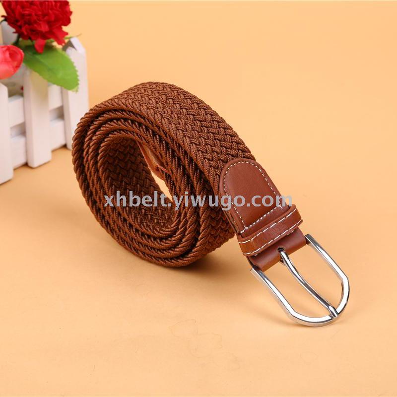 Unisys candy colored sport canvas belt double loop buckle extended braided cloth belt plus size belt belt