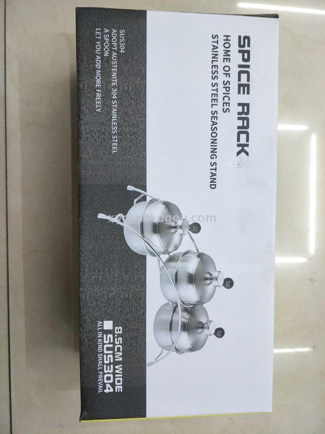 Acero inoxidable condimento tank set condimento botella details Picture