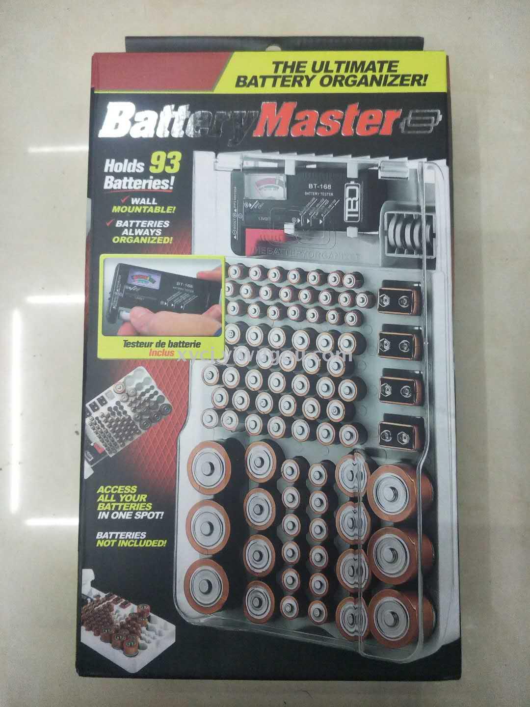 Battery Master 新款电池测试仪 电池测试收纳盒 容量测试器