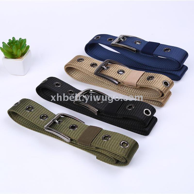 Elastic canvas belt male nylon braided belt leisure elastic belt webbing autumn winter style