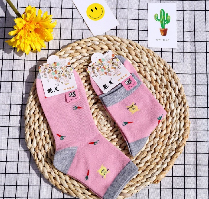 其他袜子实物图