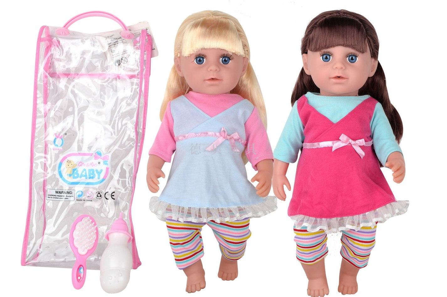 14寸娃娃头和手搪胶 2022最新款时尚可爱芭比娃娃