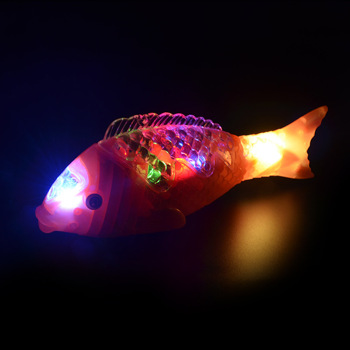 The street stall is selling wholesale music swing fish S, new projection electric fish, luminous toys, free fish and Mid-Autumn Festival lanterns Application Scenario