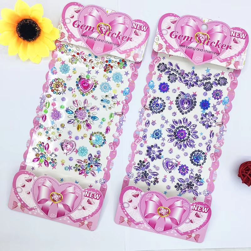 The acrylic decorative sticker features a custom-made acrylic heart-shaped sun
