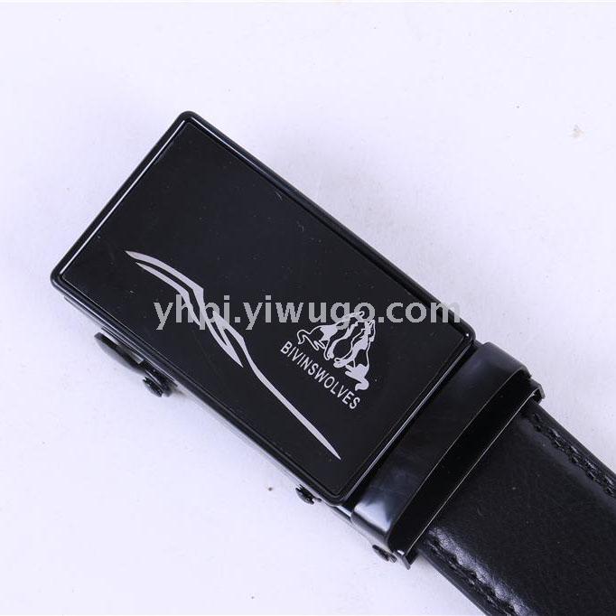 Cinturón de hombre de moda de negocios de cierre automático cabeza 158 patrones con tres años de garantía cinturón details Picture