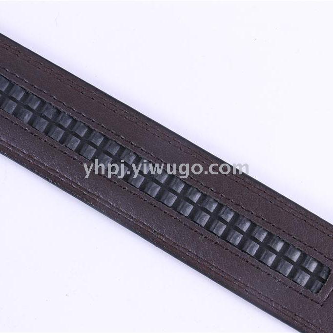 Cinturón de hombre de moda de negocios de cierre automático cabeza 158 patrones con tres años de garantía cinturón Specification image