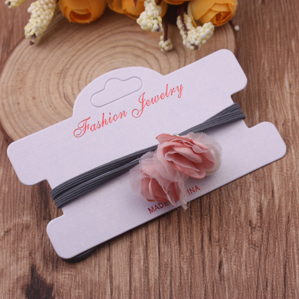 5-yuan store supply, Korean Dongdaemun Korean version hair tie, versatile rubber band bun hairstyle, water diamond adult hair tie