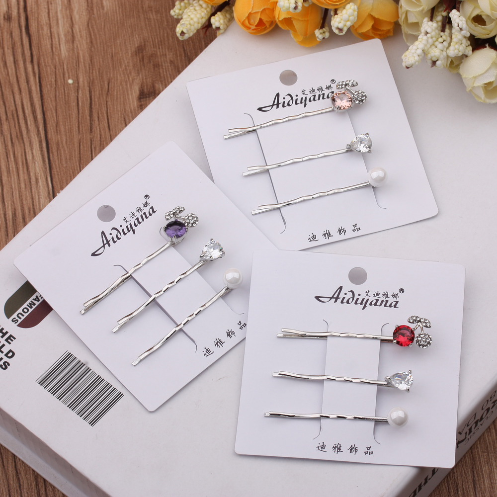 محفظة شعر مشبك من ثلاث قطع من أصل 10 دولارات Specification image