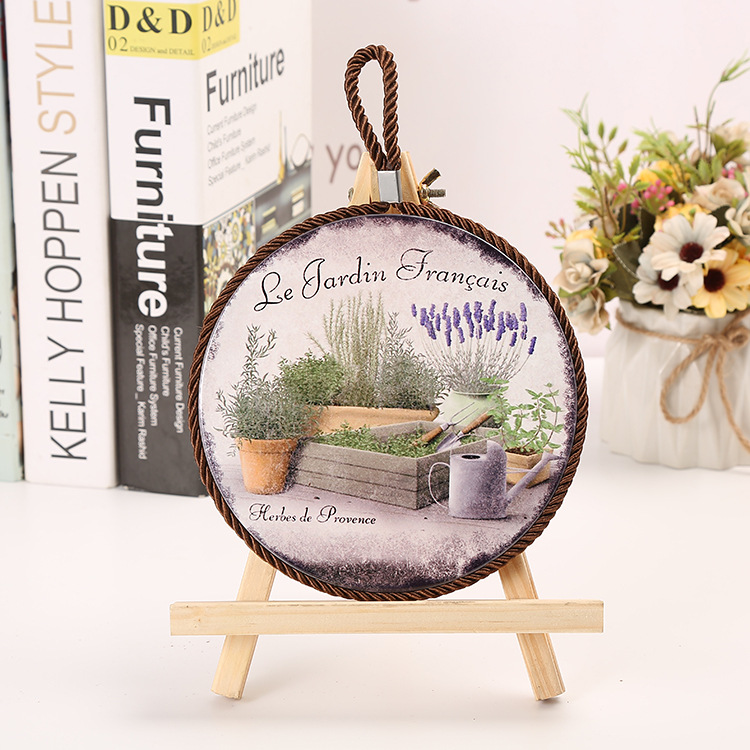 [LOVELY HOME] [hold ja] alfombrilla de cerámica transferencia de calor cojín de aislamiento de cocina decoración del hogar colgante regalo disco de aislamiento Application Scenario