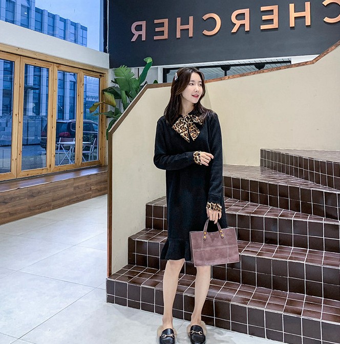 女式羊毛衫实物图