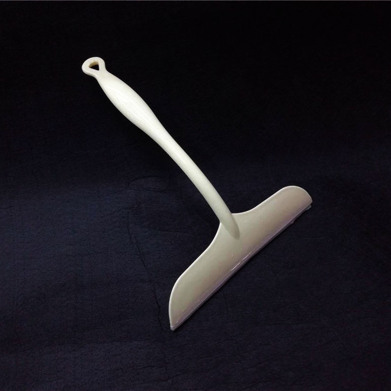 Wheat straw eco-friendly silicone window wiper/non-slip handle glass cleaner Flat table wiper RS-3596