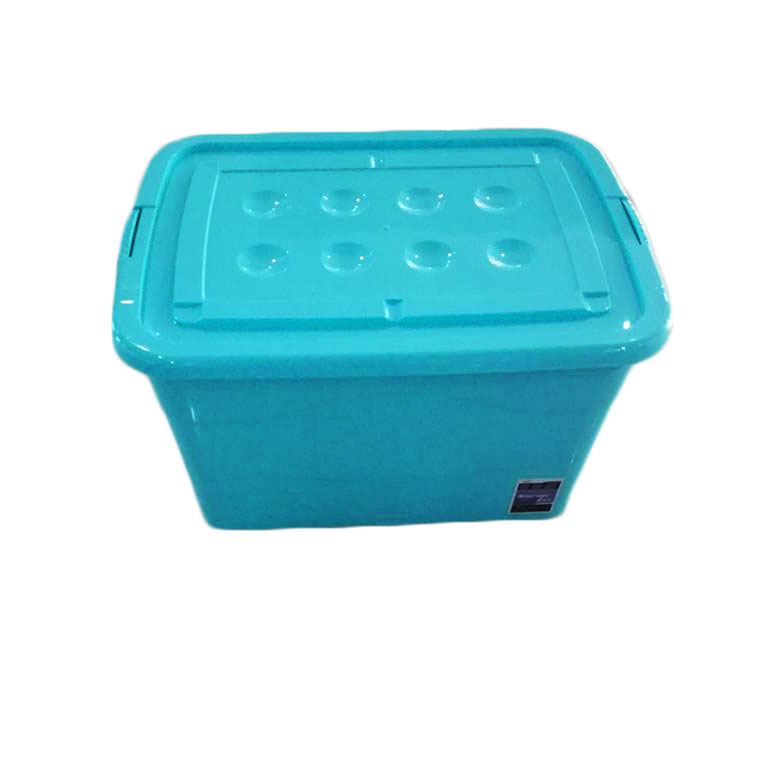 Oversized storage box with wheels Multi-purpose storage box Solid color storage box wholesale RS-1541