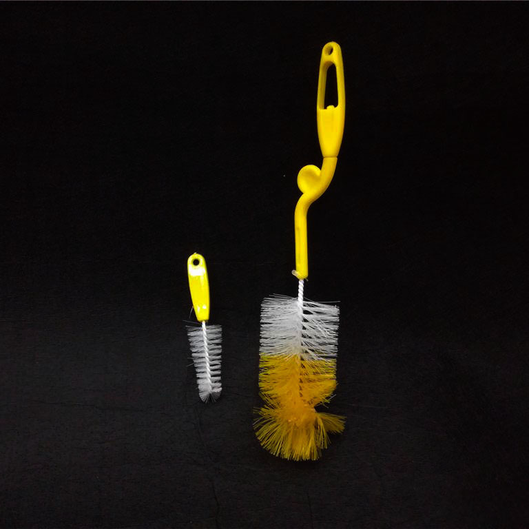 Rotating handle Mushroom bottle Brush set Bottle Brush pacifier Brush combination female brush set RS-3673