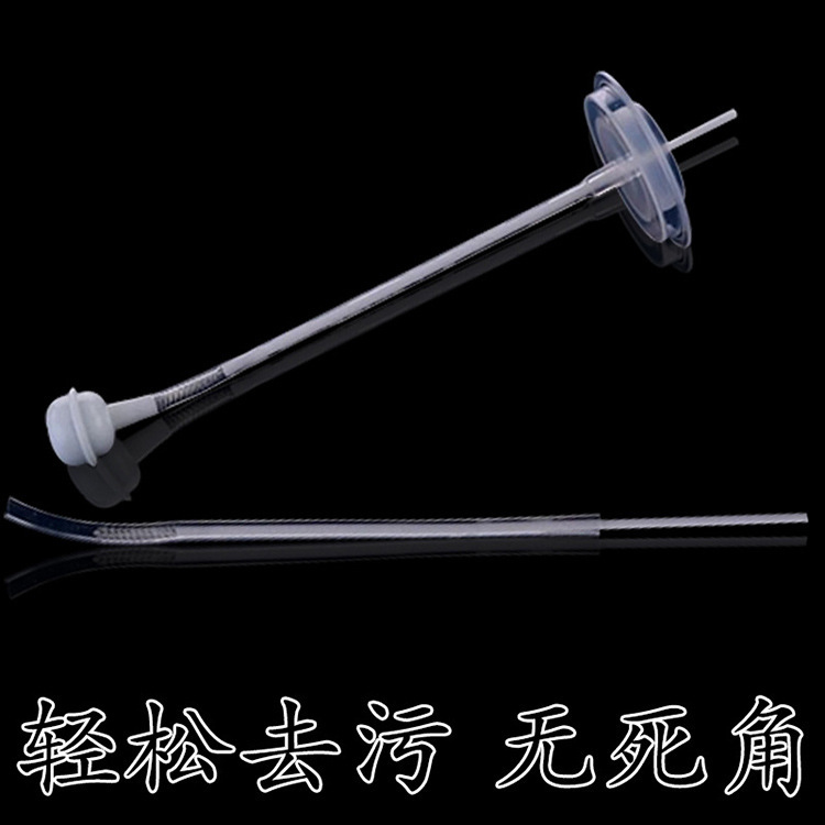 多用塑料管柄吸管刷专用尼龙丝导管刷医疗器械量筒试管刷RS-3747