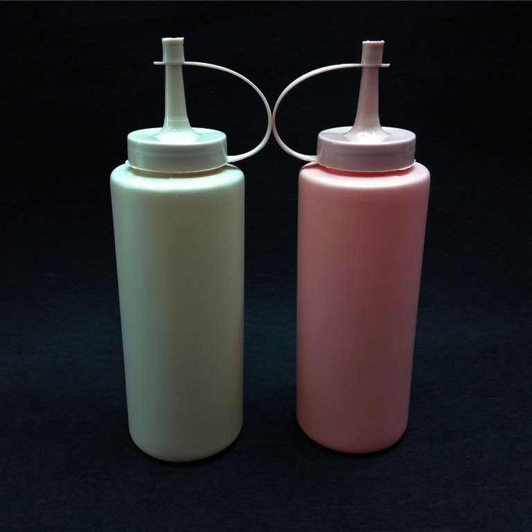 Ketchup sauce pot with lid Squeeze oil pot Tip Sauce pot Cream salad pot RS-200637