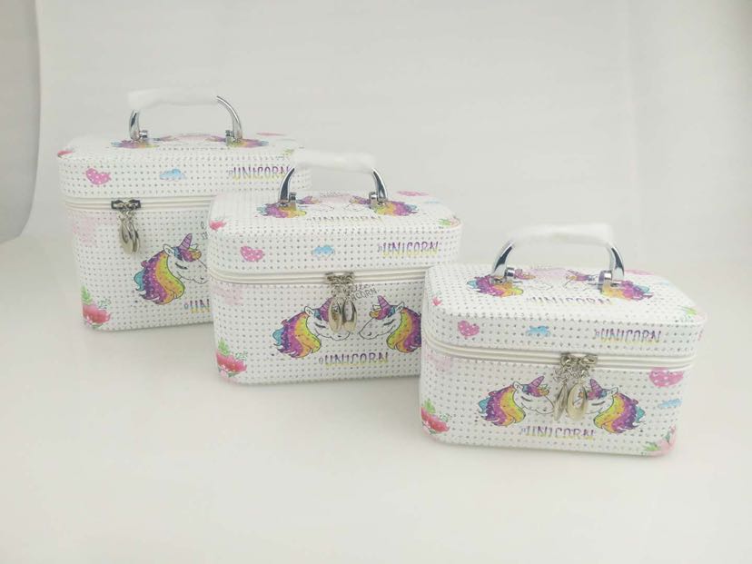 厂家直销数码印花四方三件套 独角兽新款系列 爆款