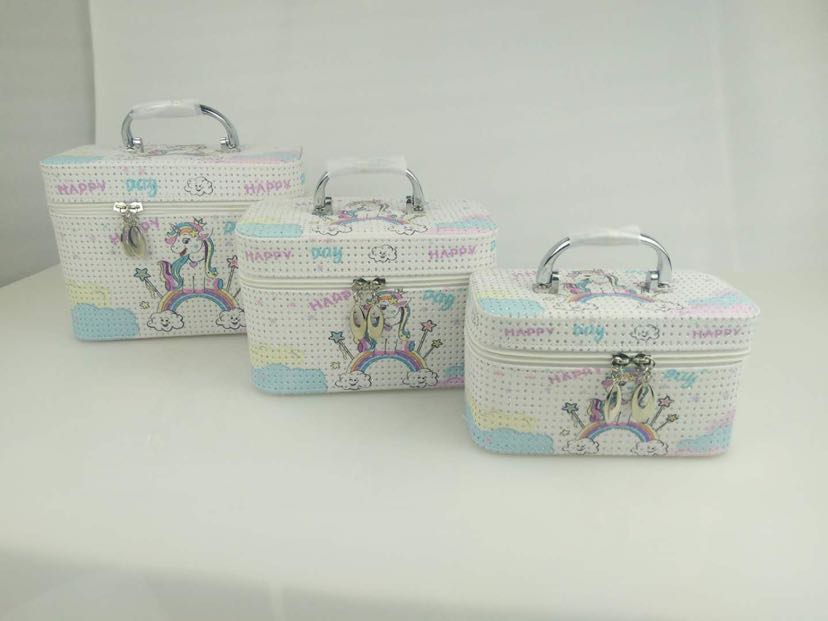 厂家直销数码印花四方三件套 独角兽新款系列 爆款